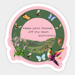 Pro Pollinators Sticker